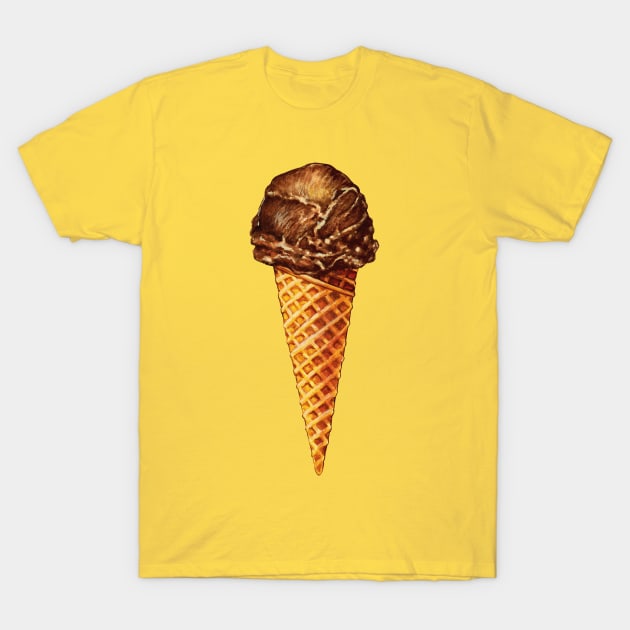 Chocolate Scoop T-Shirt by KellyGilleran